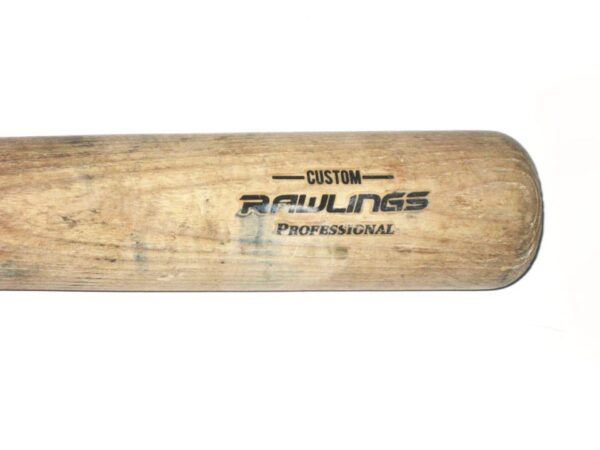 Shean Michel 2019 Florida Fire Frogs Game Used & Signed Rawlings Baseball Bat