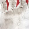 Stuart Fairchild 2021 Reno Aces Game Worn & Signed White & Red Franklin Batting Gloves