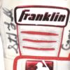 Stuart Fairchild 2021 Reno Aces Game Worn & Signed White & Red Franklin Batting Gloves