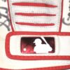 Stuart Fairchild 2021 Reno Aces Game Worn & Signed White & Red Franklin Batting Gloves