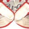 Stuart Fairchild 2021 Reno Aces Game Worn & Signed White & Red Franklin Batting Gloves