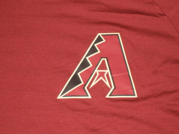 Stuart Fairchild 2021 Rookie Year Batting Practice Worn & Signed Official Arizona Diamondbacks #63 Nike Dri-Fit XL Shirt