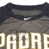 Tom Cosgrove 2021 Game Worn & Signed Official San Diego Padres Nike Dri-Fit Large Shirt