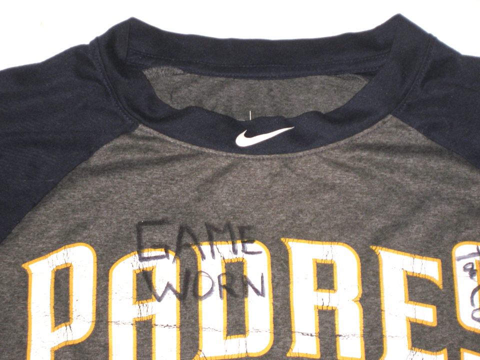 Tom Cosgrove 2021 Game Worn & Signed Official San Diego Padres Nike Dri-Fit  Large Shirt - Big Dawg Possessions