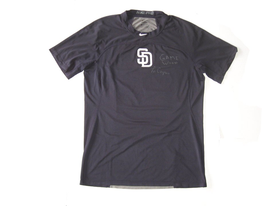 Tom Cosgrove 2021 Game Worn & Signed Official San Diego Padres Nike Dri-Fit  Large Shirt - Big Dawg Possessions