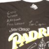 Tom Cosgrove Game Worn & Signed San Diego Padres Friar Faithful American Apparel Shirt - Worn in Arizona Fall League!