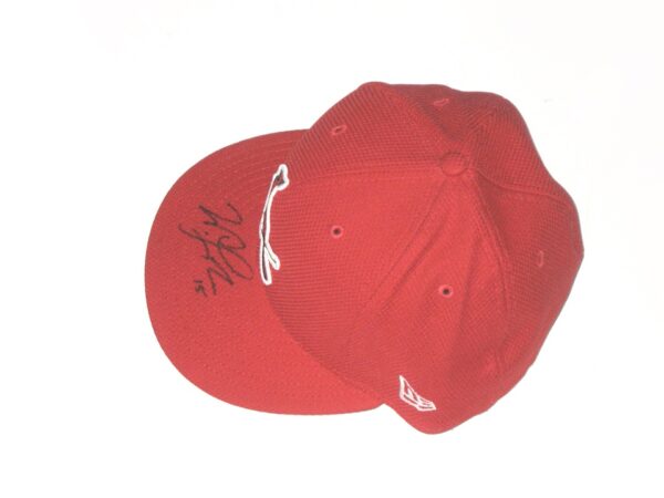 Will Latcham Game Used & Signed Official St Louis Cardinals Spring Training New Era 59FIFTY Hat