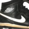 Jalen Miller 2021 Mississippi Braves Game Worn & Signed Black Nike Jordan 1 Baseball Cleats