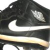 Jalen Miller 2021 Mississippi Braves Game Worn & Signed Black Nike Jordan 1 Baseball Cleats
