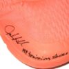 Jalen Miller 2021 Mississippi Braves Training Worn & Signed Orange & Black Under Armour Tribase Reign 2 Shoes