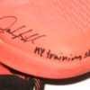 Jalen Miller 2021 Mississippi Braves Training Worn & Signed Orange & Black Under Armour Tribase Reign 2 Shoes