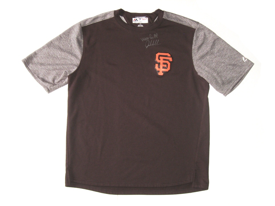 Grey Nike MLB San Francisco Giants Road Jersey