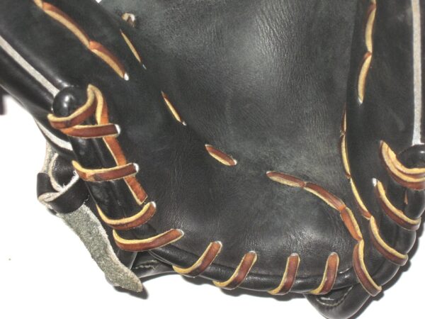 Luke Waddell Georgia Tech Yellow Jackets Game Worn & Signed Black Marucci Baseball Glove