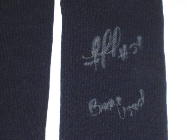 Rusber Estrada 2022 Augusta GreenJackets Game Worn & Signed Official Stance MLB Socks