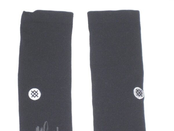 Rusber Estrada 2022 Augusta GreenJackets Game Worn & Signed Official Stance MLB Socks