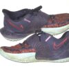 Rusber Estrada 2022 Rome Braves Training Worn & Signed Nike Kyrie 3 Low New Orchid Shoes
