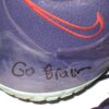 Rusber Estrada 2022 Rome Braves Training Worn & Signed Nike Kyrie 3 Low New Orchid Shoes