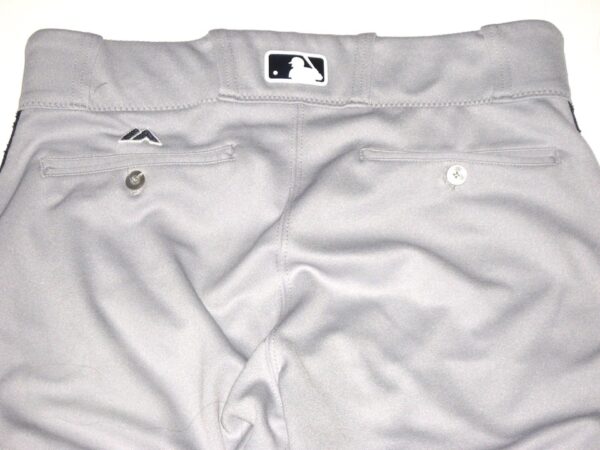 Tom Cosgrove 2021 San Antonio Missions Game Worn & Signed Gray Majestic Pants