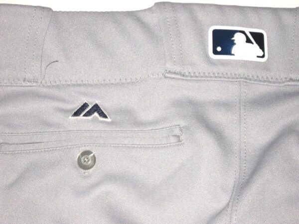 Tom Cosgrove 2021 San Antonio Missions Game Worn & Signed Gray Majestic Pants