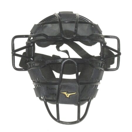 Cesar Rodriguez 2021 FCL Braves Game Worn & Signed Mizuno Samurai Baseball Catcher's Mask