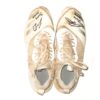 Cesar Rodriguez 2022 FCL Braves Game Worn & Signed White & Silver Adidas Baseball Cleats