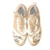 Cesar Rodriguez 2022 FCL Braves Game Worn & Signed White & Silver Adidas Baseball Cleats