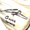 Cesar Rodriguez 2022 FCL Braves Game Worn & Signed White & Silver Adidas Baseball Cleats