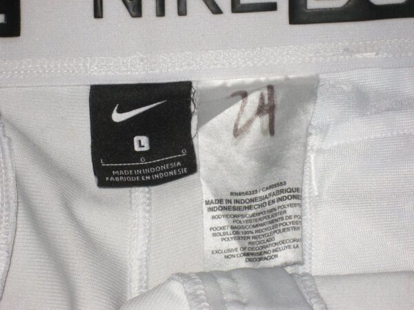 Gordon Graceffo Villanova Wildcats #24 Game Worn & Signed White Nike Pants