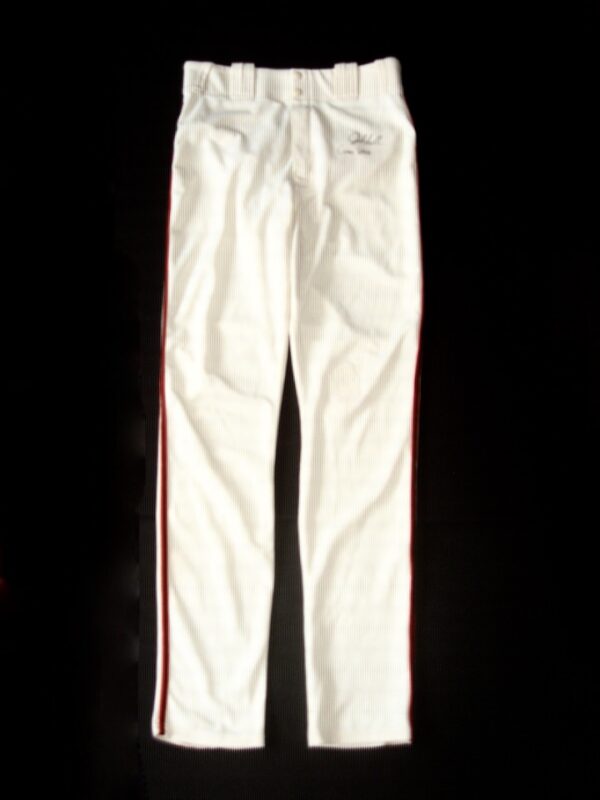 Jalen Miller San Francisco Giants Game Worn & Signed Authentic Majestic Pants - Worn In Big League Camp!