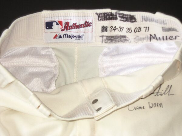 Jalen Miller San Francisco Giants Game Worn & Signed Authentic Majestic Pants - Worn In Big League Camp!