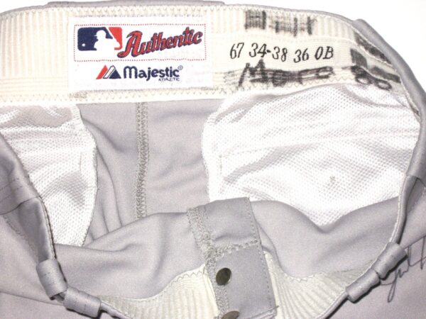 Jalen Miller San Jose Giants Game Worn & Signed Authentic Majestic Pants