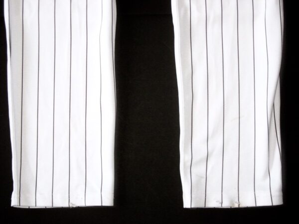 Jonathan Stiever Chicago White Sox Spring Training Worn & Signed White Pinstripe Nike Pants