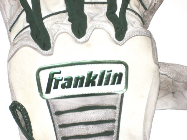 Landon Stephens 2022 Rome Braves Game Worn & Signed Franklin Batting Gloves