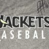Rusber Estrada 2022 Practice Worn & Signed Official Augusta GreenJackets Long Sleeve Nike Dri-Fit Shirt