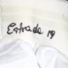 Rusber Estrada Rome Braves Game Worn & Signed White Majestic Pants