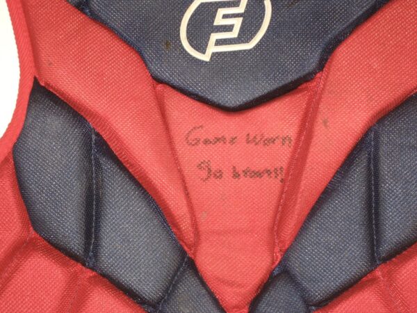 Cesar Rodriguez 2021 FCL Braves Game Worn & Signed Force3 Pro Gear Chest Protector