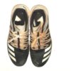 Jalen Miller 2021 Mississippi Braves Game Used & Signed Black & White Adidas Cleats