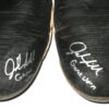 Jalen Miller 2021 Mississippi Braves Game Used & Signed Black & White Adidas Cleats