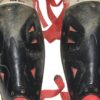 Logan Brown 2021 Rome Braves Game Worn & Signed Force3 Pro Gear Catcher's Leg Guards