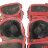Logan Brown 2021 Rome Braves Game Worn & Signed Force3 Pro Gear Catcher's Leg Guards