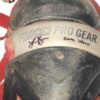 Logan Brown 2021 Rome Braves Game Worn & Signed Force3 Pro Gear Catcher's Leg Guards