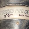 Logan Brown 2021 Rome Braves Game Worn & Signed Force3 Pro Gear Catcher's Leg Guards
