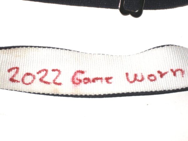 Cesar Rodriguez 2022 FCL Braves Game Worn & Signed Adams Baseball Belt