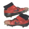 Cesar Rodriguez 2022 FCL Braves Game Worn & Signed Custom GREYSON JENISTA and G J Nike Cleats
