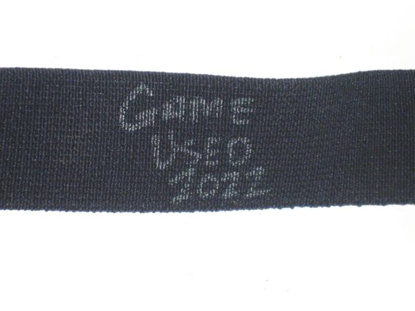 Cody Milligan 2022 Mississippi Braves Game Used & Signed Official Blue Baseball Belt