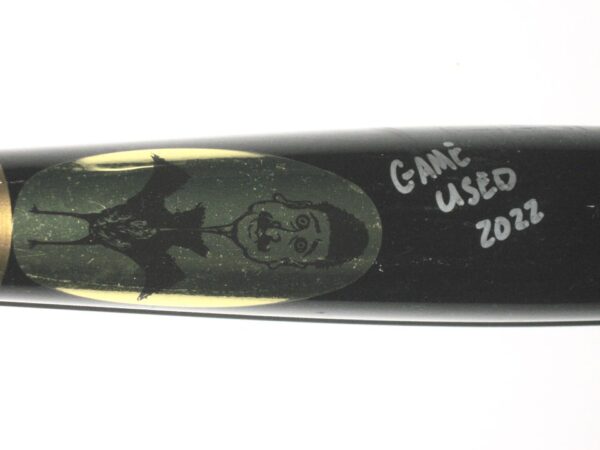 Drew Campbell 2022 Rome Braves Game Used & Signed BIRDMAN RW12 Birch Baseball Bat - CRACKED