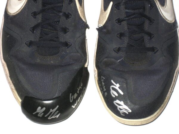 Gordon Graceffo Villanova Wildcats Game Worn & Signed Blue & White Nike Baseball Cleats