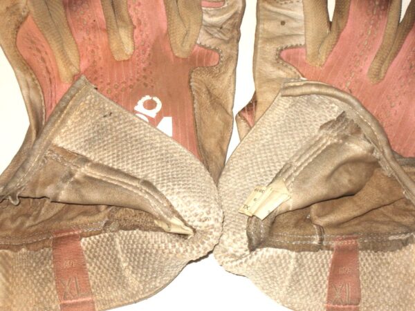 Jalen Miller Richmond Flying Squirrels Game Worn & Signed Mothers Day Adidas Batting Gloves