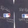 Riley Delgado 2022 Mississippi Braves Game Worn & Signed Official Blue & Gray Stance MLB Socks