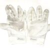 Stuart Fairchild 2020 Cincinnati Reds Game Worn & Signed White Franklin Batting Gloves
